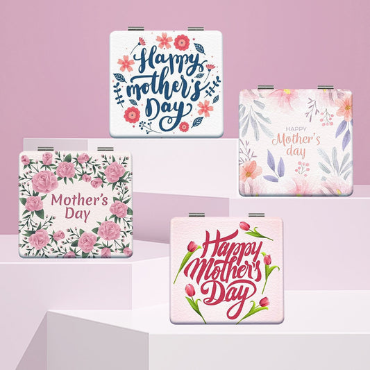 Mirroray - Mother's Day Print Portable Compact Mirror