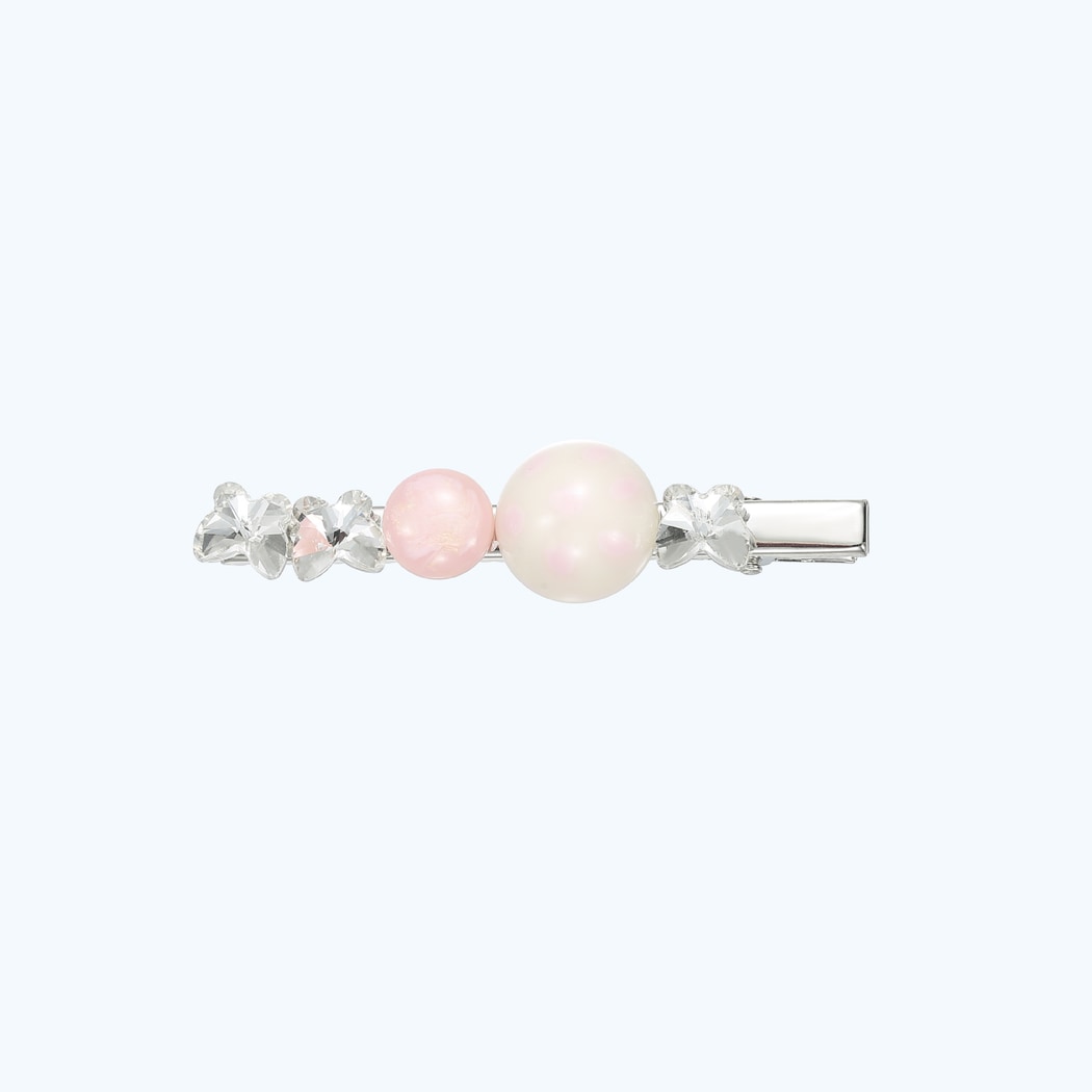 Beau - Sweet Floral Accent Decorative Hair Clip