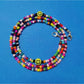 Velra - Vintage Seed Bead Smiley Face Eyeglass Strap