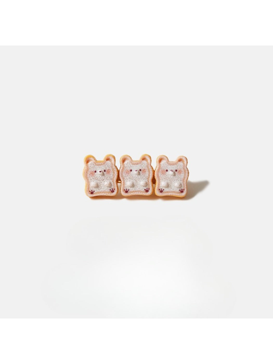Beau - Cute Cartoon Toast Animal Hair Clips