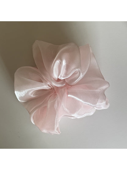 Gifty - Minimalist Solid Color Ruched Scrunchie