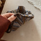 Gifty - Elegant Lazy Style Striped Scrunchie