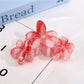 Beau - Plastic and Alloy Floral Hair Styling Claw Clip
