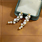 Earedge - Elegant Beaded Drop Earrings