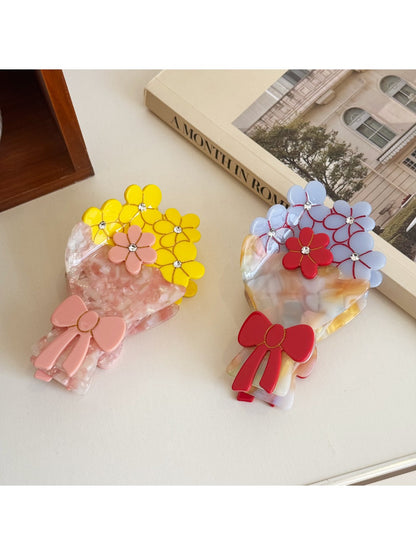 Beau - Acetic Acid Bouquet-shaped Hairpin