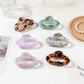 Beau - Curved Cloud Shape PVC Hair Claw Clip