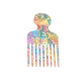 Camerow - Fashionable Marble Pattern Acetate Hair Comb