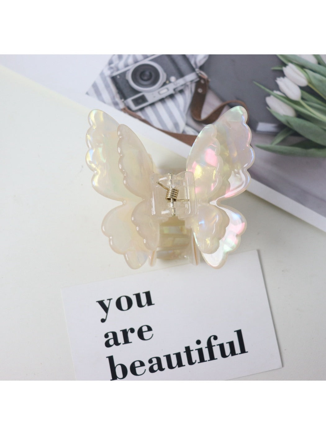 Beau - Double Layer Sweet Butterfly Clip