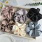 Gifty - Elegant Solid Color Satin Scrunchie