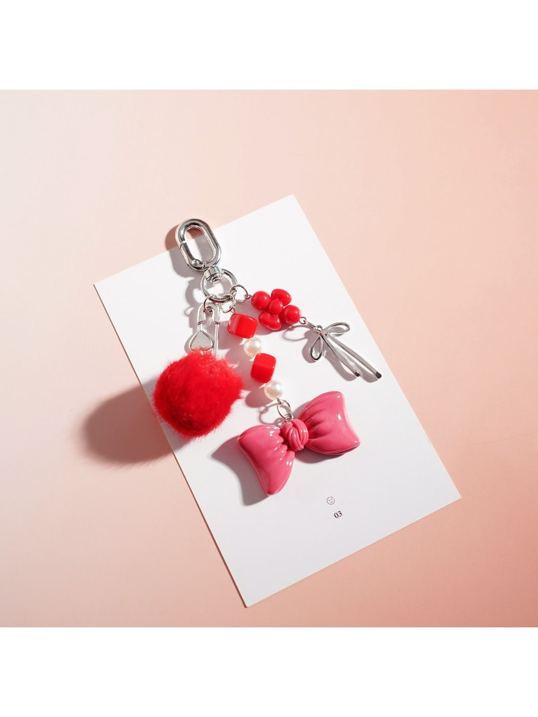 Keypus - Playful Bow Themed Keychain