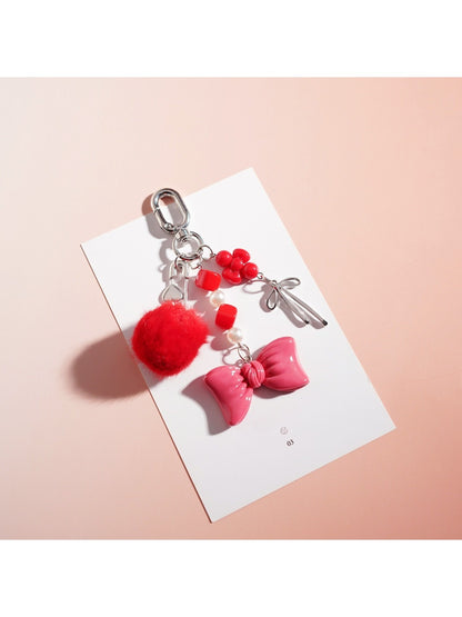 Keypus - Playful Bow Themed Keychain