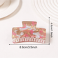 Beau - Iridescent Textured Square Claw Hair Clip