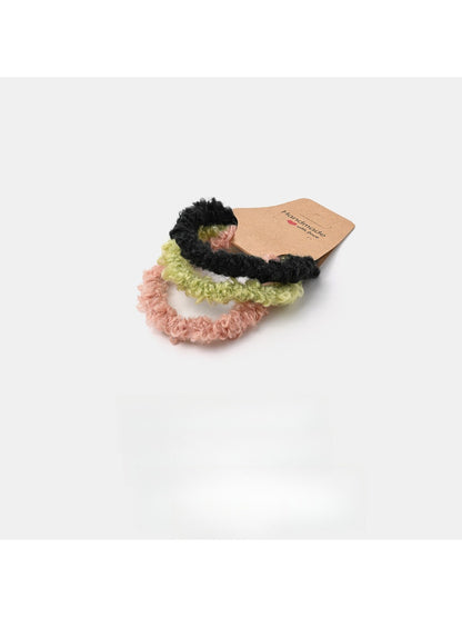 Gifty - 3 Piece Colorful Cute Scrunchies