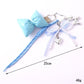 Keypus - Bow Heart-Shaped Woven Cord Keychain