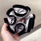 Gifty - Pleated Satin Color Blocking Scrunchie