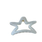 Beau - Simple Transparent Star Shape Hair Claw Clip