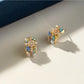 Earedge - Multicolor Small Geometric Stud
