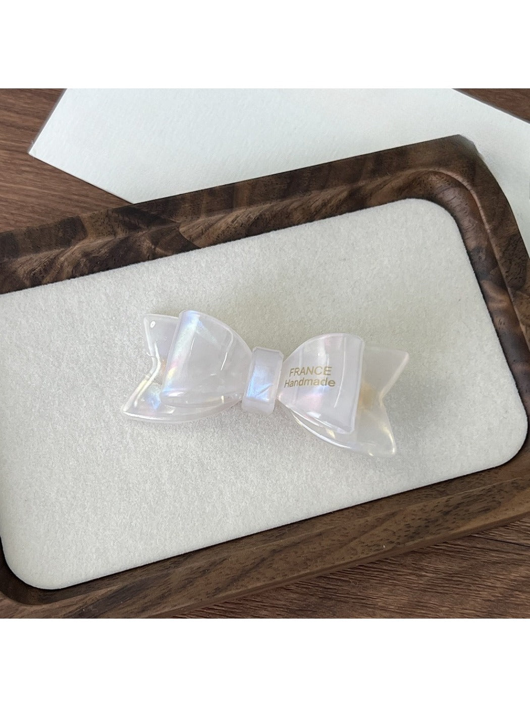 Beau - Elegant Bow Acetate Hair Clip