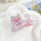 Beau - Openwork Cat Shape Decorative Claw Clip