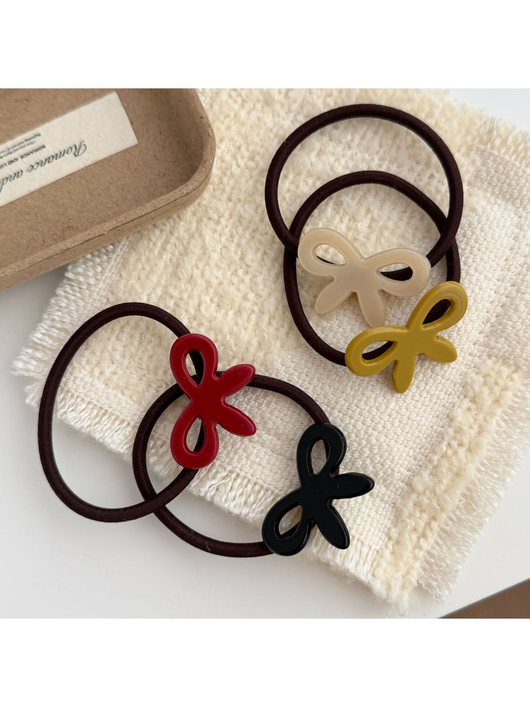 Gifty - Delicate Bow Hair Ties