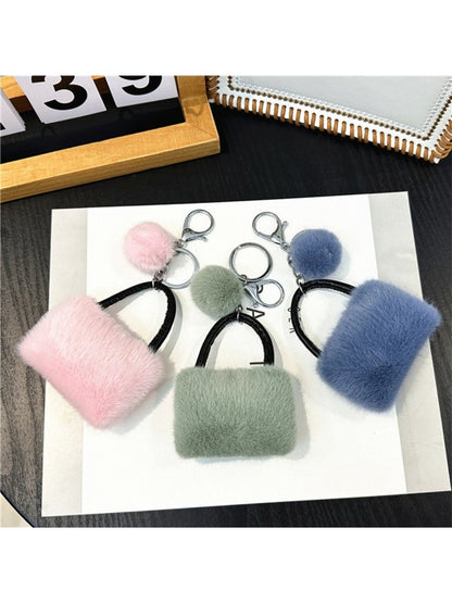 Keypus - Cute Minimalist Solid Color Keychain