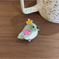 Beau - Cartoon Bird Acetate Claw Hair Clip