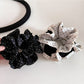 Gifty - Elegant Satin Polka Dot Scrunchie