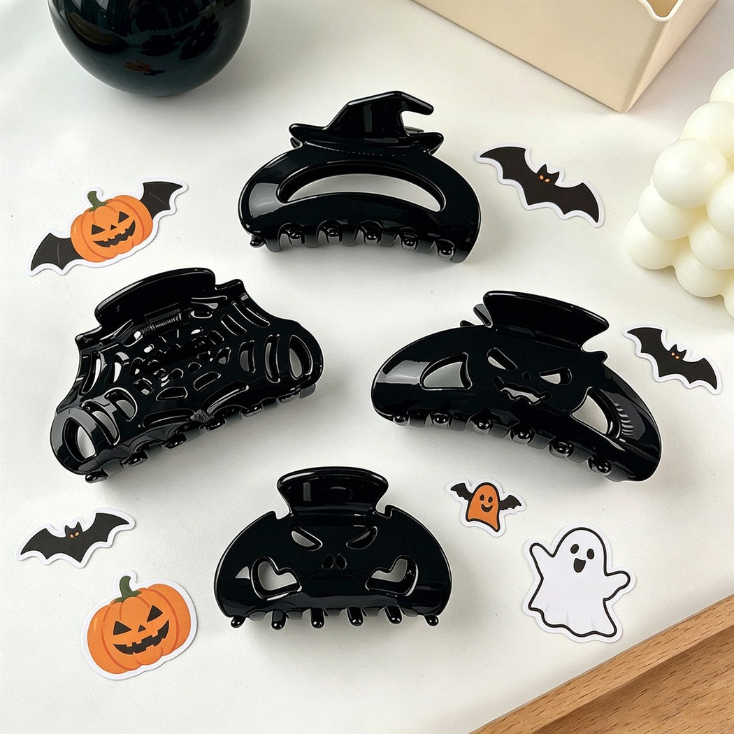 Beau - Halloween Black Cutout Claw Clip