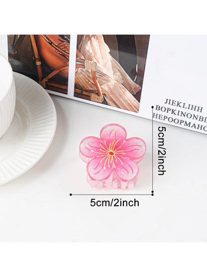 Beau - Elegant Floral Shaped Hair Claw Clip