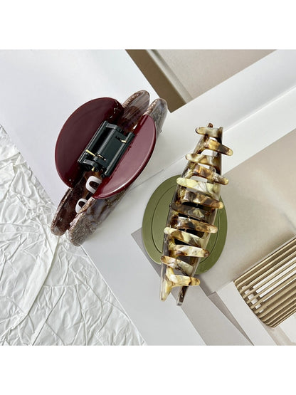 Beau - Retro Elegant Minimalist Acetate Hair Clip