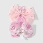 Keypus - Sweet Bow and Heart Charm Keychain
