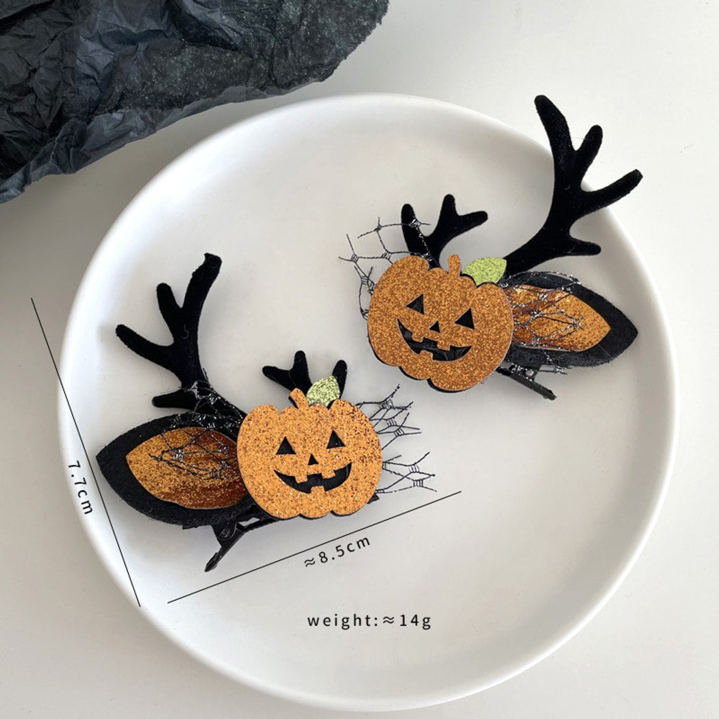 Beau - Dark Style Halloween Antler Hair Clip Set