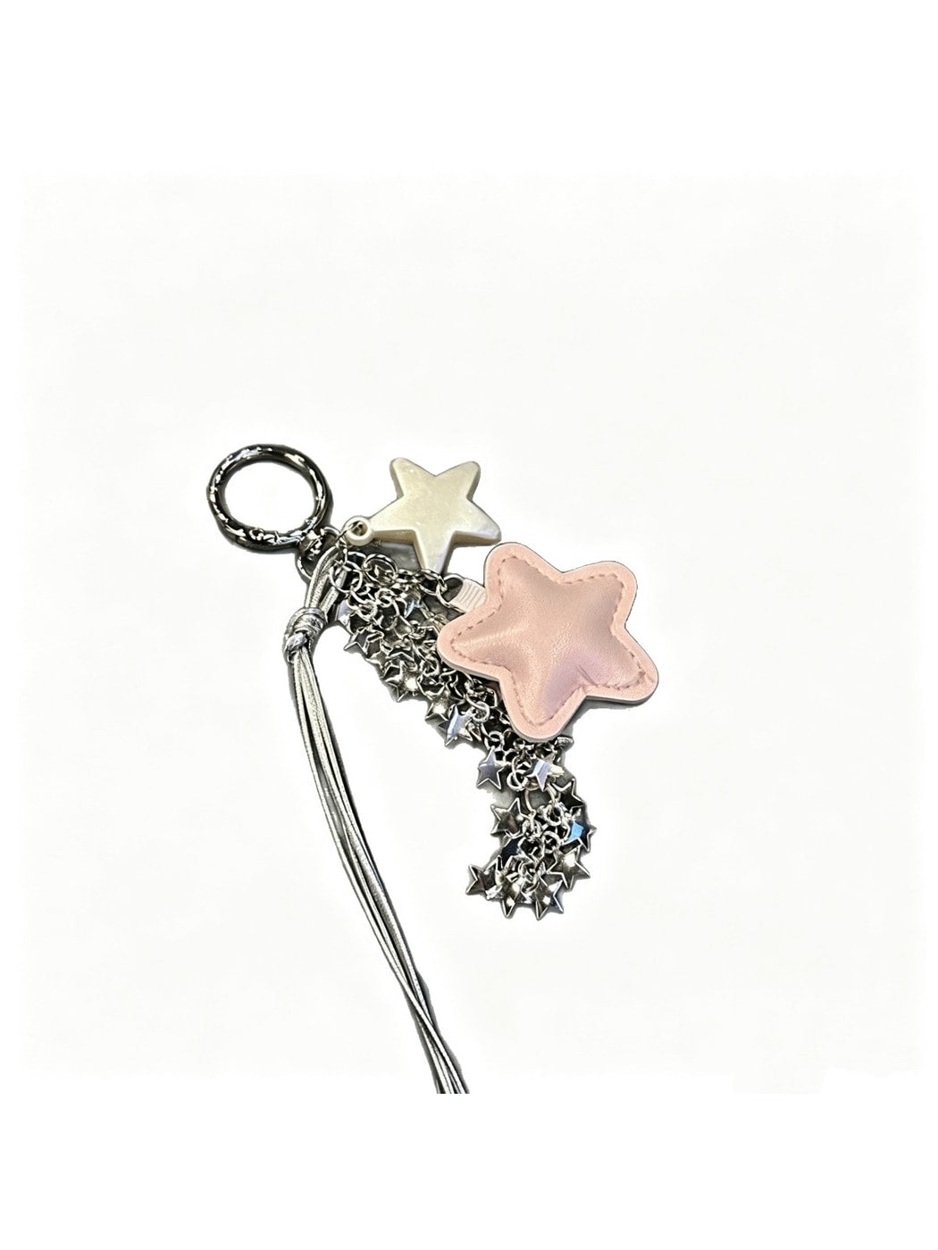 Keypus - Star Pendant Tassel Bag Charm Keychain