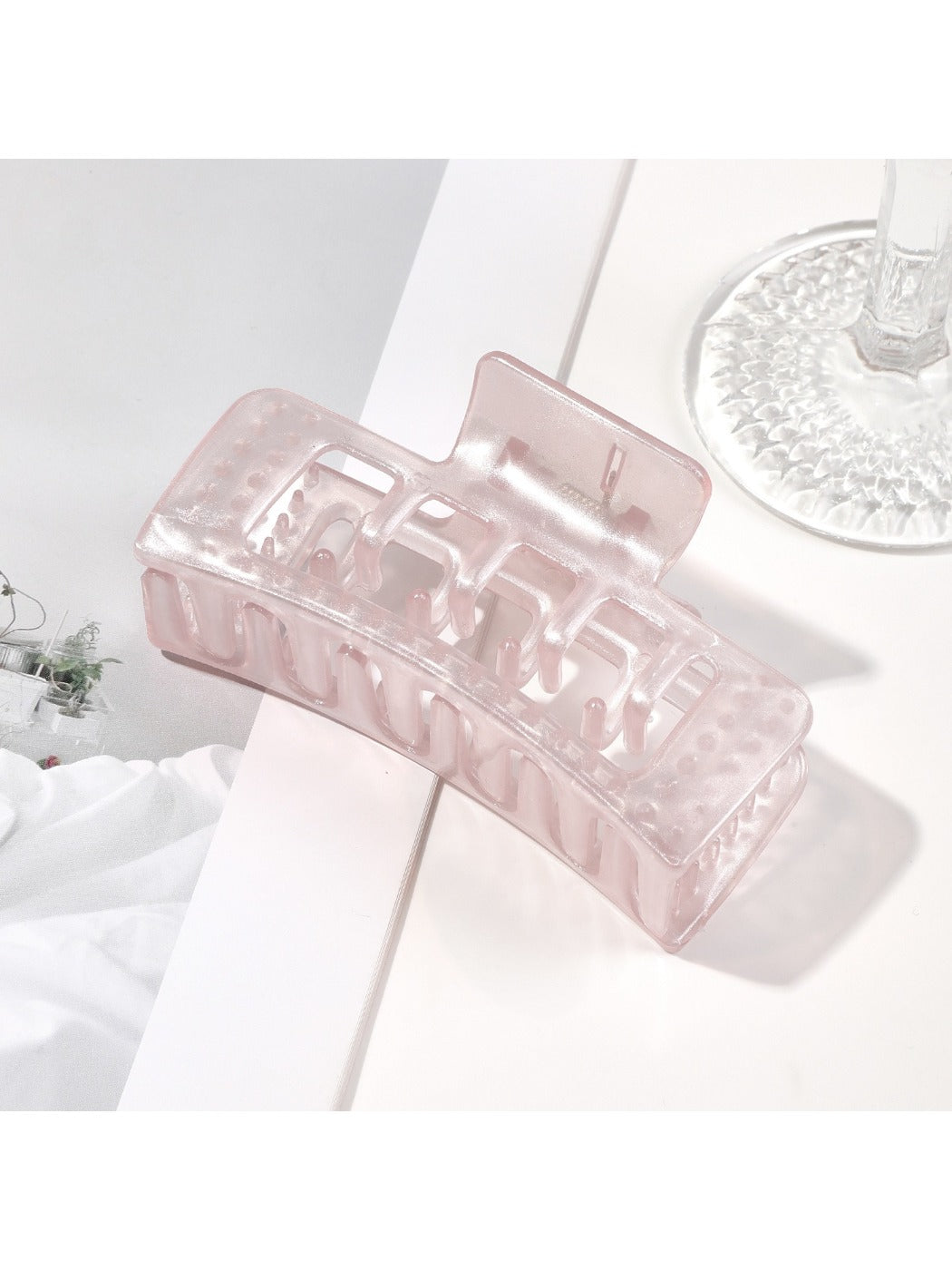 Beau - Square Matte Large Hair Clip