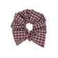 Gifty - Plaid Bow Scrunchie Hair Tie