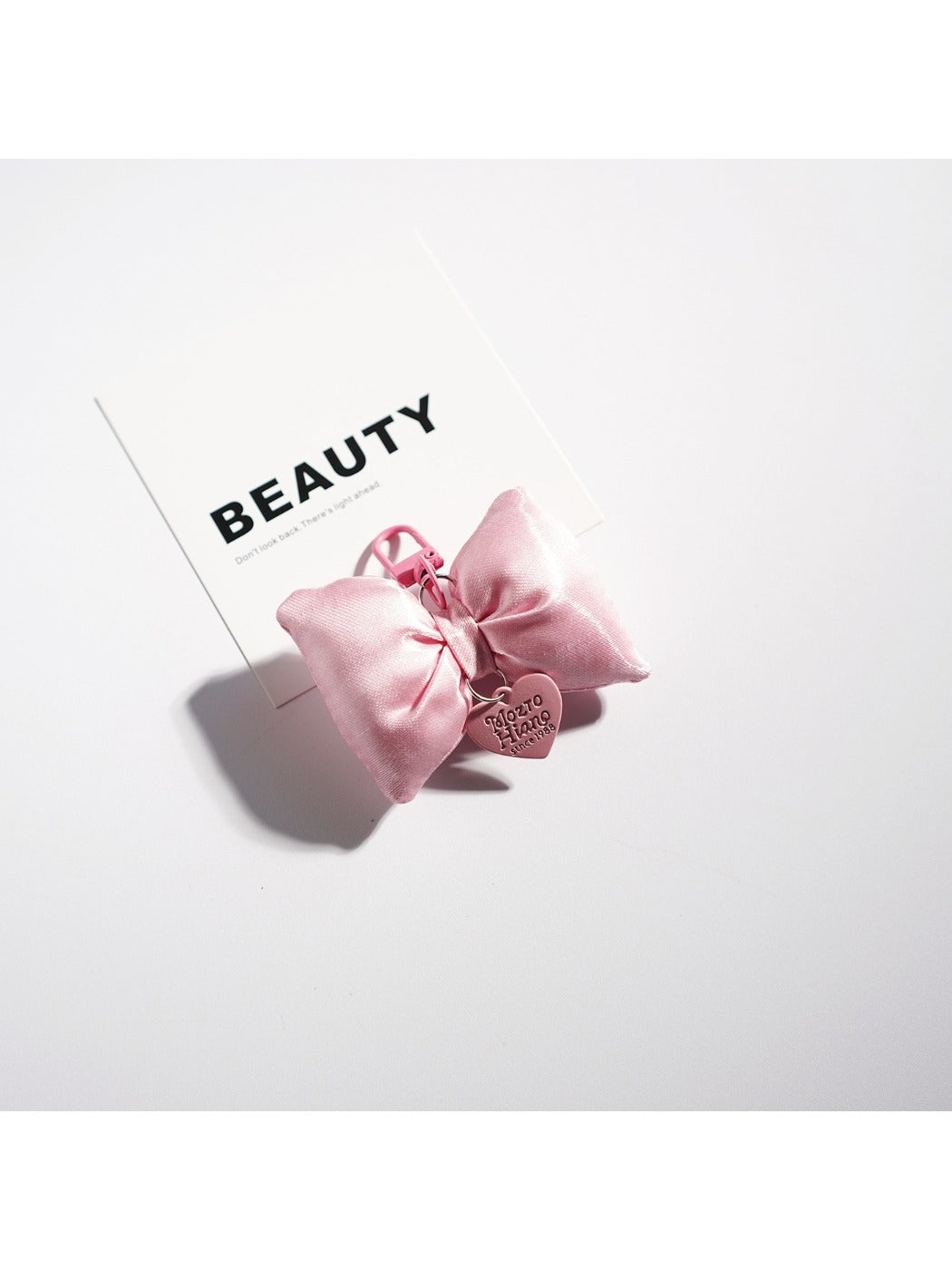 Keypus - Delicate Solid Color Bow Keychain