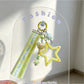 Keypus - Hollow Acrylic Five-Point Star Charm Keychain