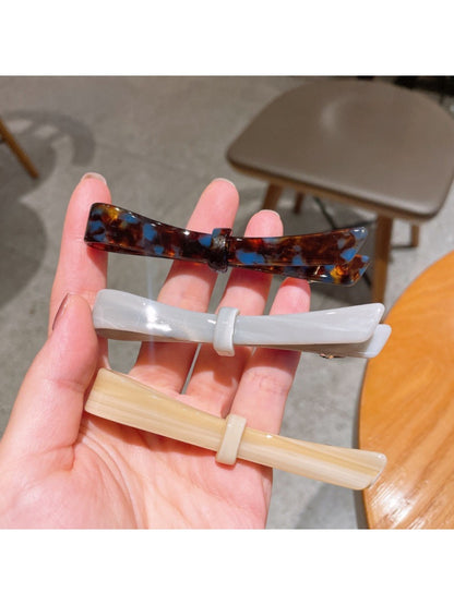 Beau - Exquisite Bow Acetate Hair Clip