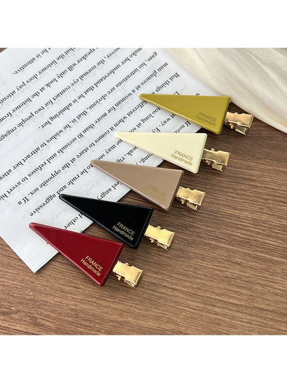 Beau - Elegant Triangle Acetate Hair Clips