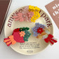 Beau - Bow Floral Hair Claw Clip