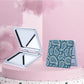 Mirroray - Vintage Patterned Square Compact Mirror