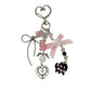 Keypus - Heart Clip Cat Bow Bag Charm Keychain
