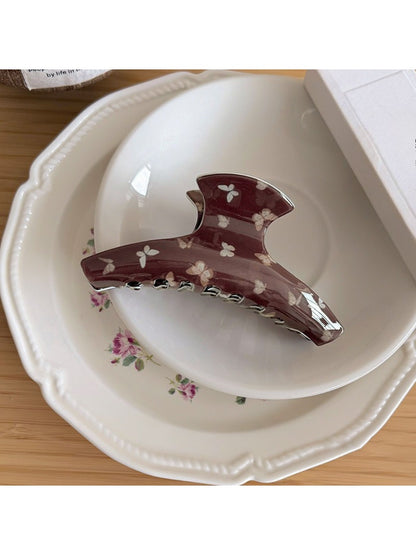 Beau - Sweet Butterfly Print Hair Clip