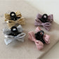 Beau - Polka Dot Bow Hair Claw Clip