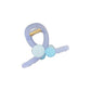 Beau - Rounded Geometric Alloy and Acrylic Claw Clip