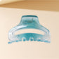 Beau - Gradient Half Moon Plastic Hair Claw Clip
