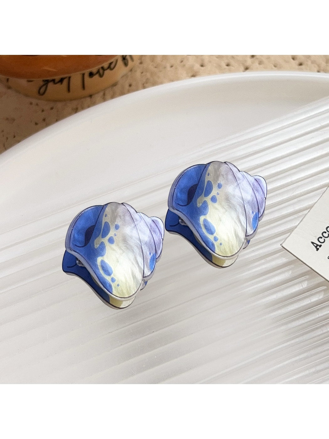 Beau - Cute Acrylic Sea Motif Cartoon Claw Clip