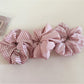 Gifty - Simple Plaid Cute Scrunchie