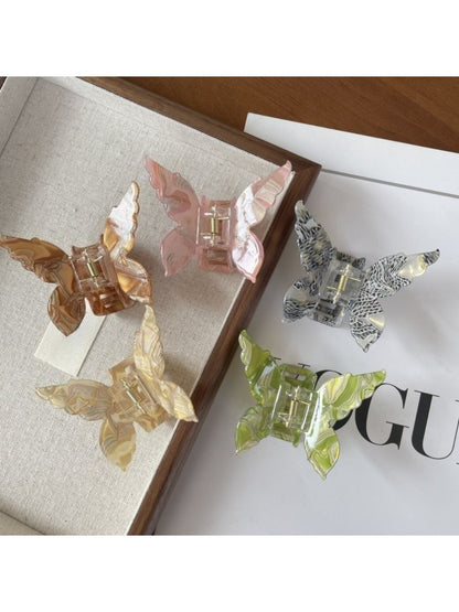 Beau - Pastel Butterfly Shaped Hair Claw Clip
