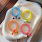 Gifty - Sweet Style Bead Detail Spiral Hair Tie